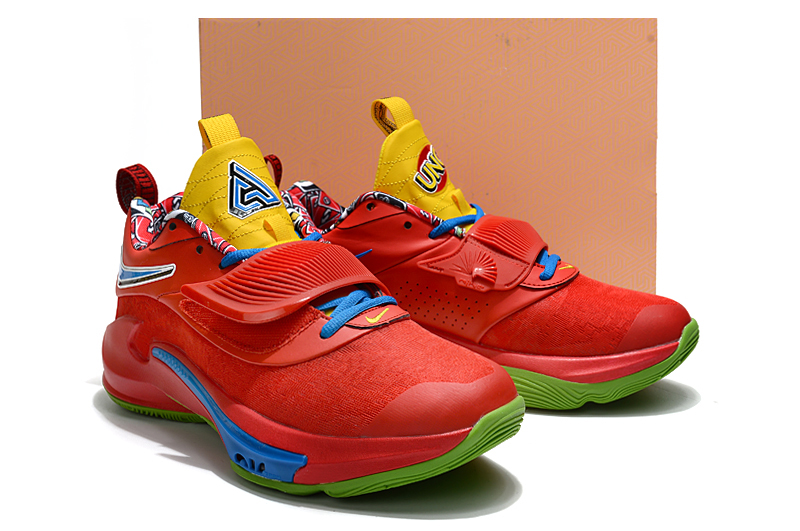 Nike Air Freak 3 Red Blue Yellow Shoes